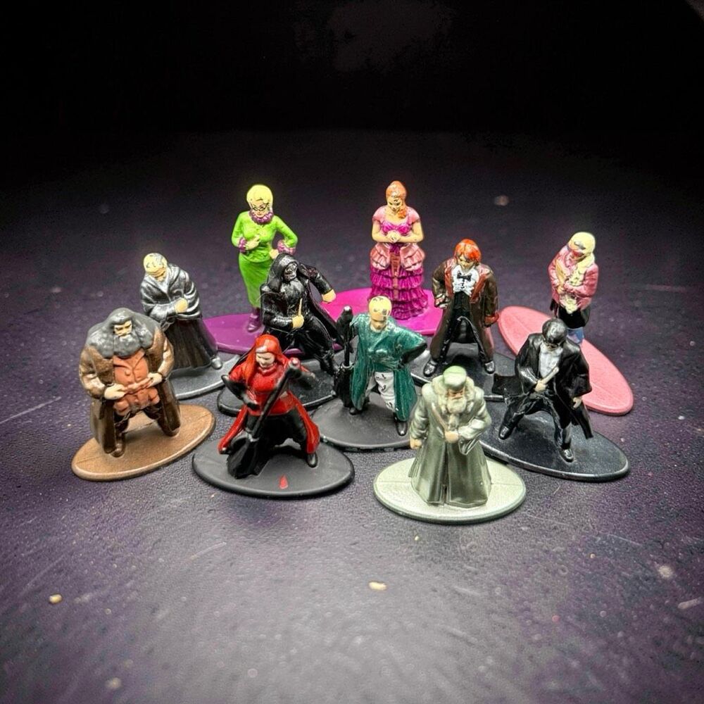 Jada Toys Harry Potter Nano Metalfigs Die Cast Metal 1.65”Figure Set A65 - Picture 2 of 12